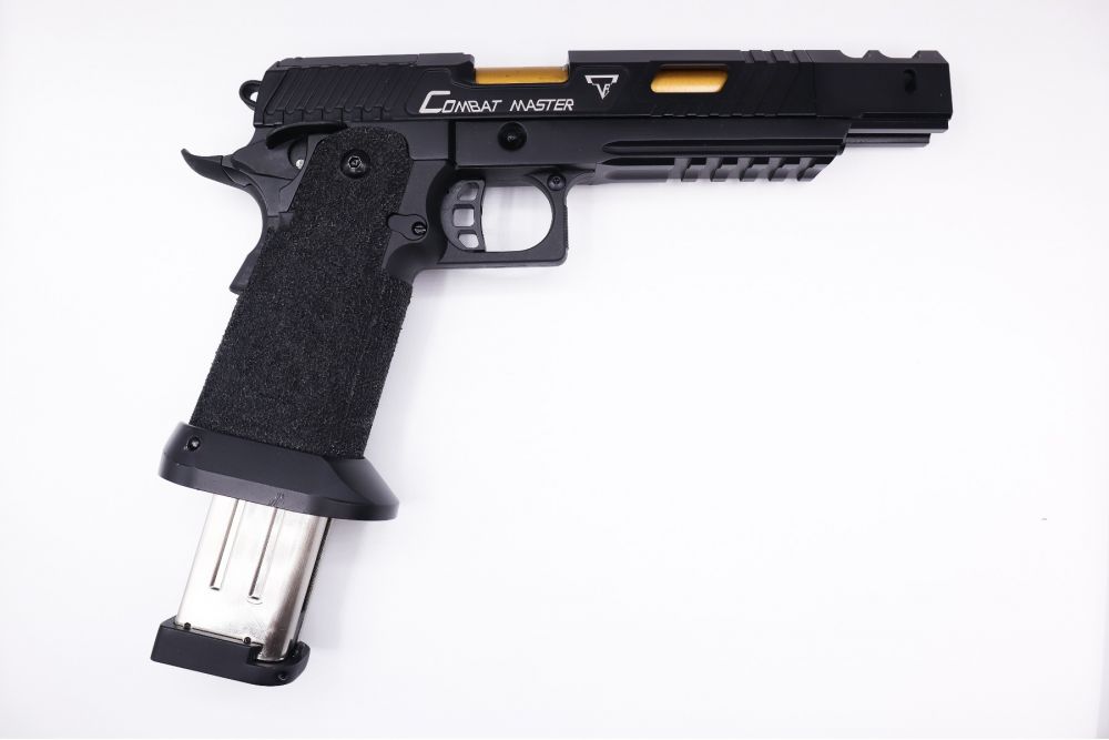 Jag Precision x Taran Tactical International Combat Master ALPHA Hi-Capa GBBP