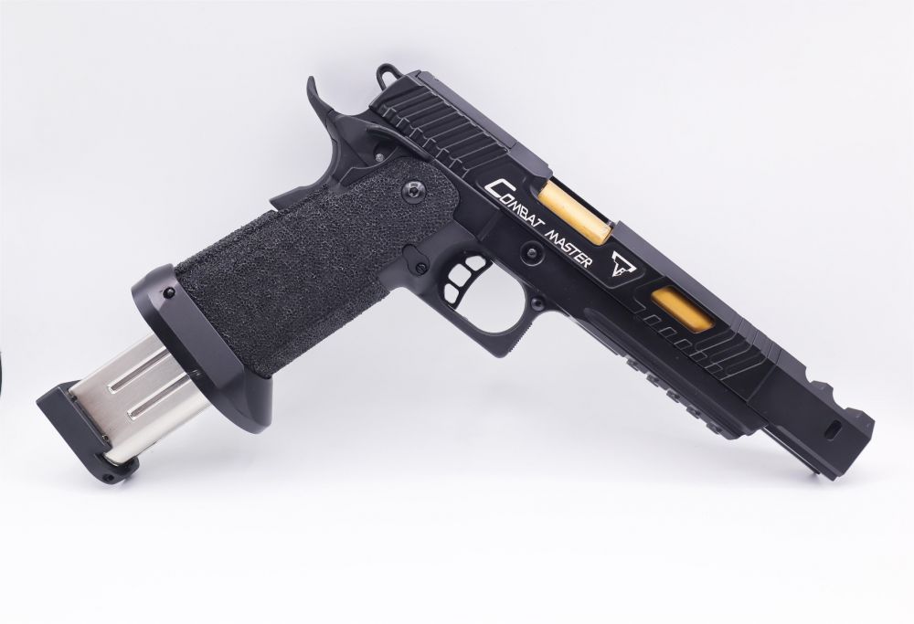 Jag Precision x Taran Tactical International Combat Master ALPHA Hi-Capa GBBP