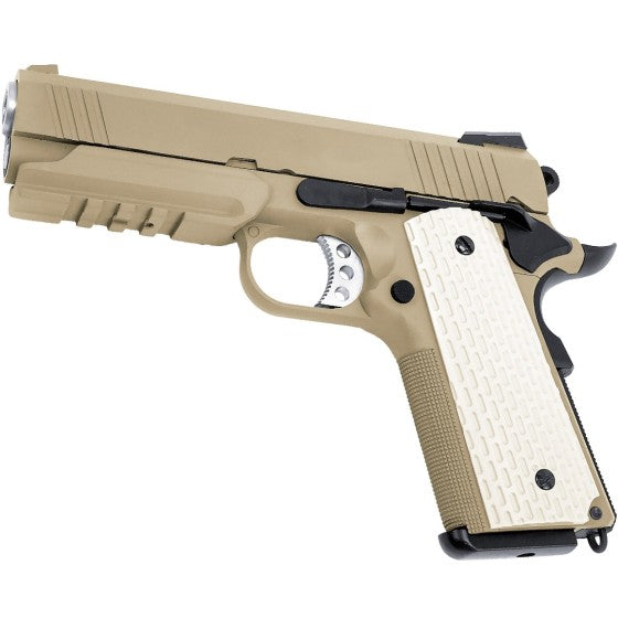 1911 Desert Warrior GBB Airsoft Pistol