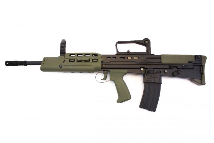 WE L85 GBB RIFLE - BLACK