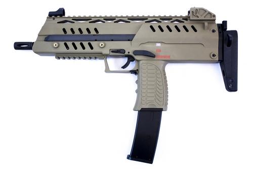 WE SMG-8 GBB RIFLE - TAN