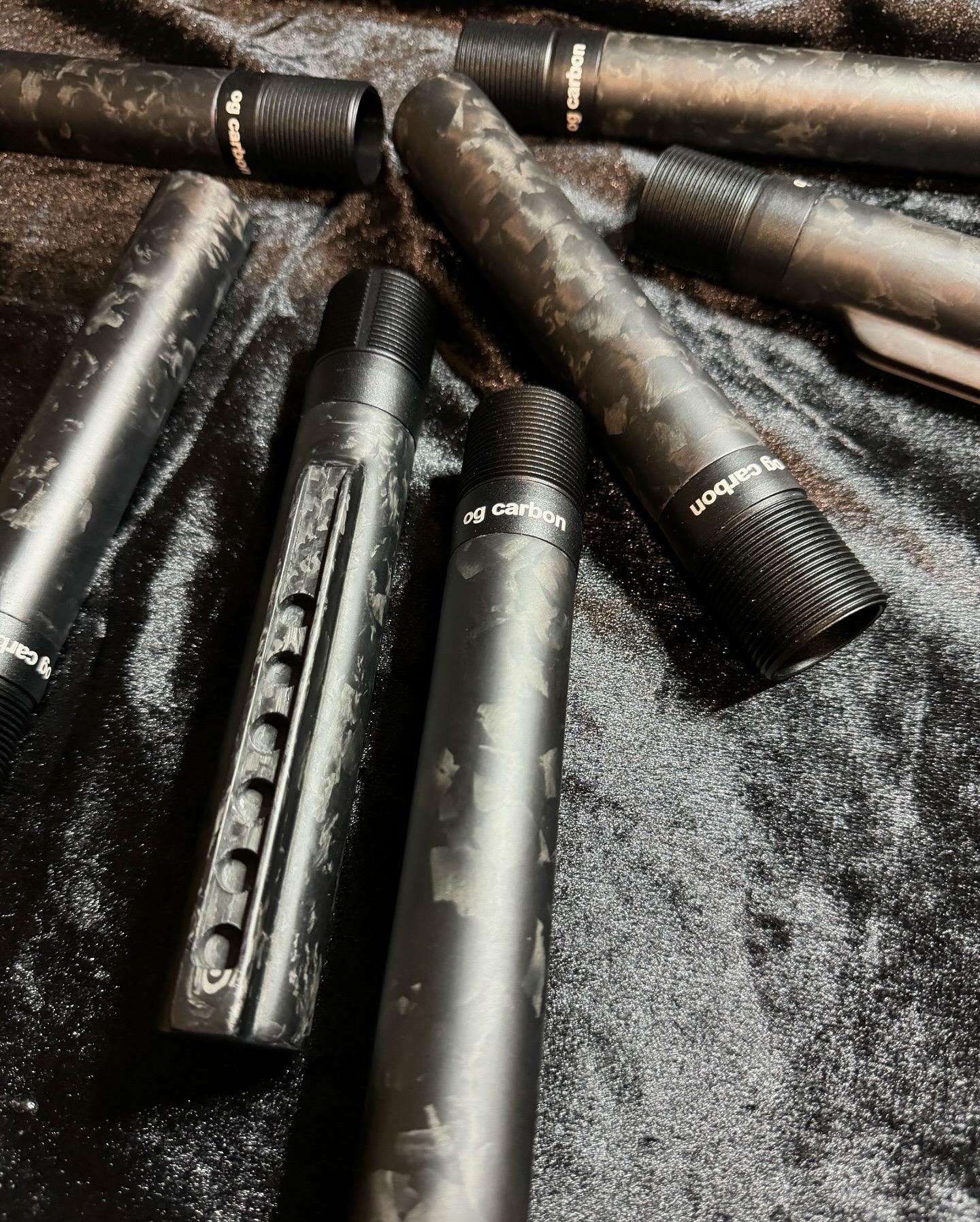 BUFFER TUBE FORGED CARBON