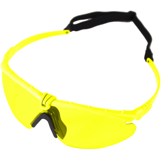 Battle Pro (Yellow-Yellow) EN166 Protective Eyewear