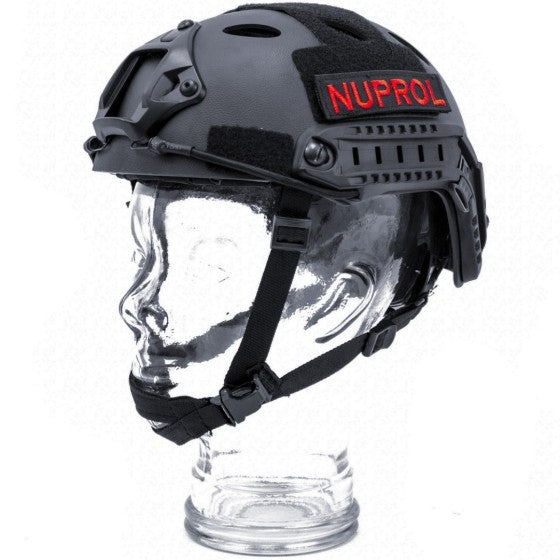 FAST RAILED HELMET BLACK / GREEN / TAN
