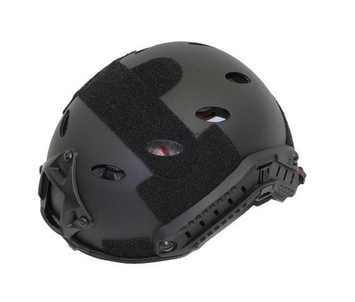 FAST RAILED HELMET BLACK / GREEN / TAN