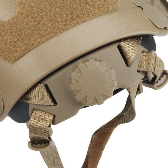 FAST RAILED SF HELMET (TAN)