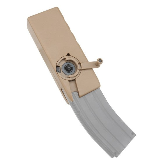 M4 Ultra Fast SILENT Speedloader 1000R (Tan)