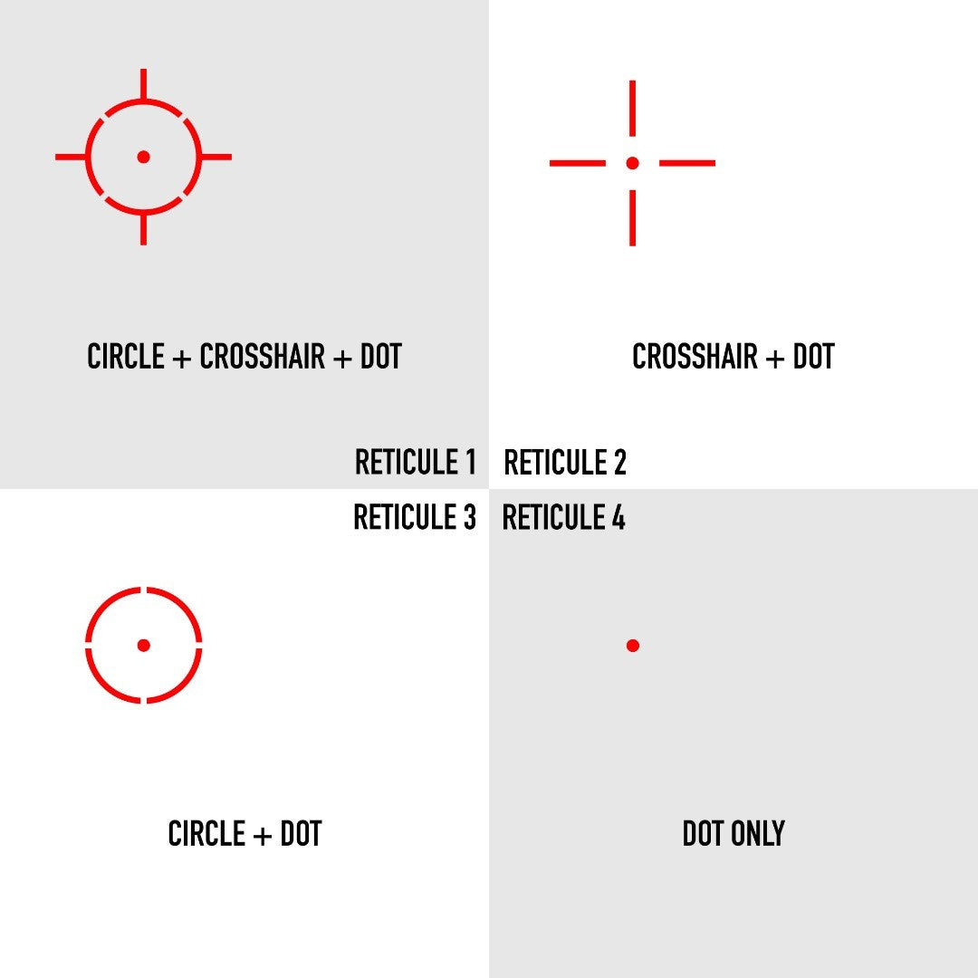 NUPROL POINT RDS REFLEX SIGHT (RECHARGABLE)