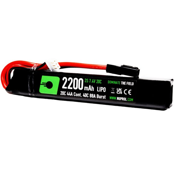 NUPROL POWER - LIPO 2200MAH 7.4V 20C (STK-TAMIYA)