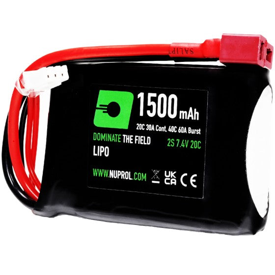 NUPROL POWER - LIPO 1500MAH 7.4V 20C (PEQ-DEANS)