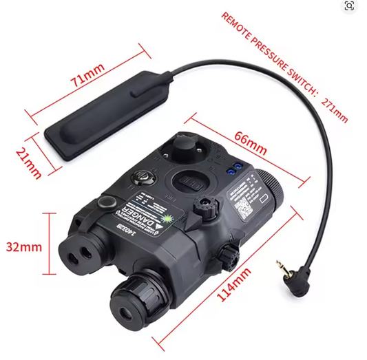 PEQ-15 PEQ15 LA5C Red Dot, IR Light, Strobe, Flashlight PEQ