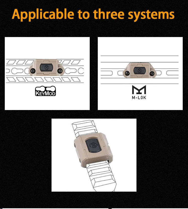 Remote Pressure Switch SF M300 M600 Flashlight Weapon Light DBAL A2 PEQ15 MLok Keymod Airsoft Accessories