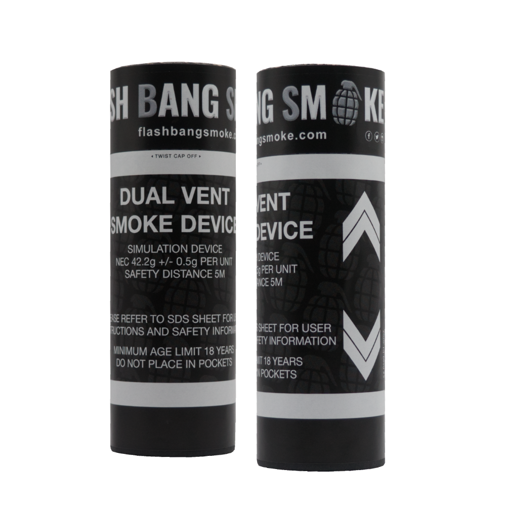 Dual Vent Smoke-Friction Device