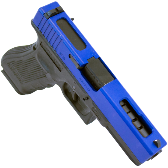EU8 V4 (Dual Tone Blue) GBB Airsoft Pistol