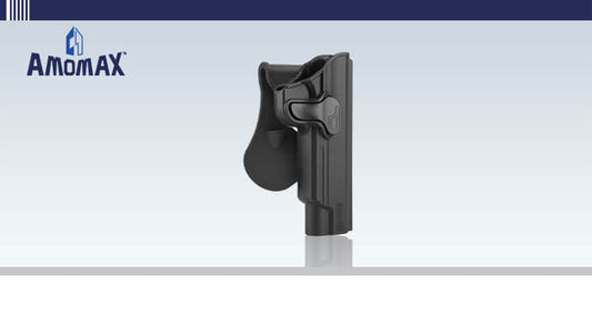 Amomax 1911 Plastic Holster – Black