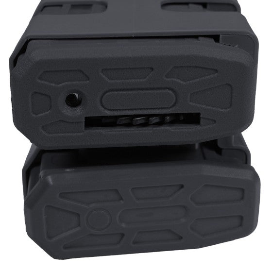 M4 N-MAG Electric Dual Magazine AEG 800R (Ultra-Cap Auto-Button) (Black)