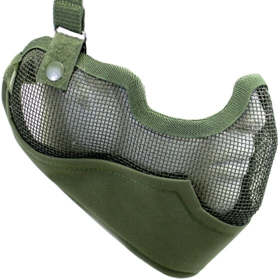 Mesh Lower Face Shield V2 (Green)