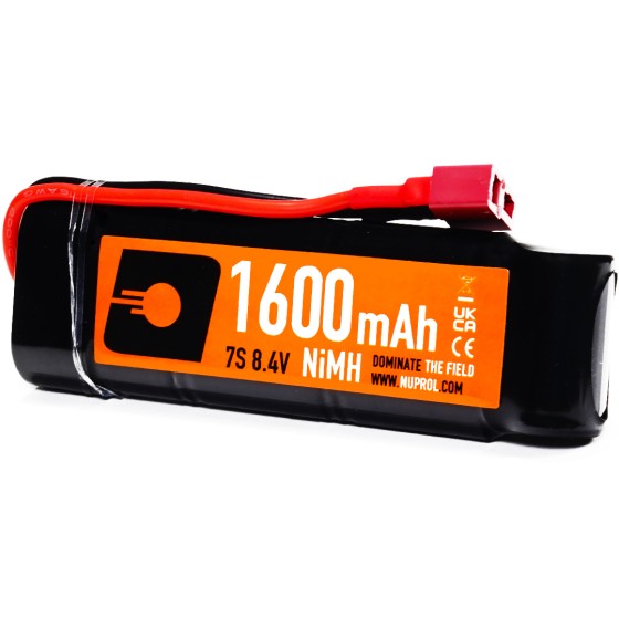 NiMH Battery 1600mAh 8.4v (Stick - Deans (T-Connector))