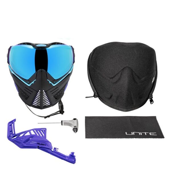 PUSH Unite MKII Goggle - Nebula (Black/Turquoise/Purple)