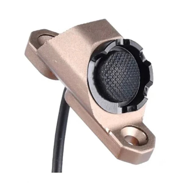 Rebel KeyMod & M-LOK UT Hot Button Remote Switch (2.5mm Modlite Plug) - Dark Earth