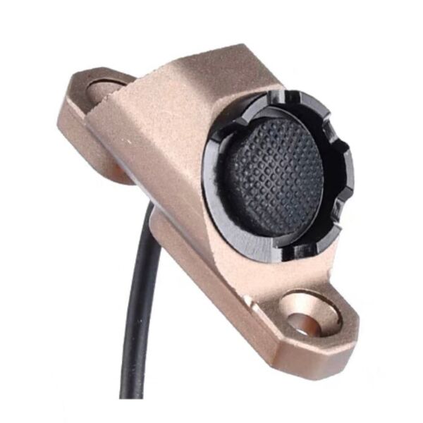 Rebel KeyMod & M-LOK UT Hot Button Remote Switch (3.5mm Modlite Plug) - Dark Earth