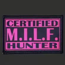 Certified Milf Hunter Patch