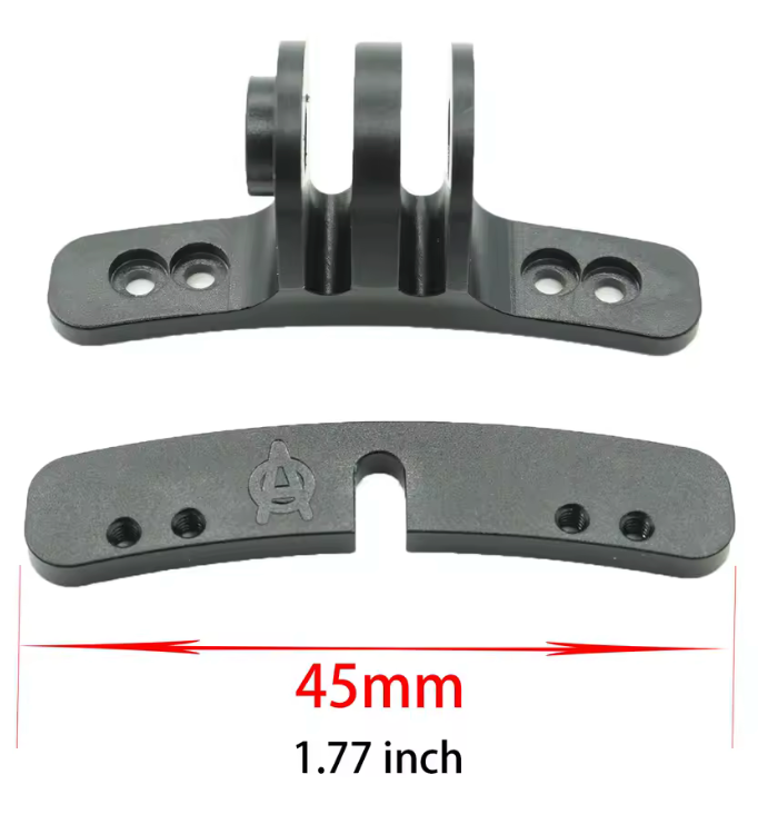 Goggle Camera Mount - Black