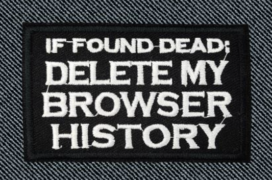 If Found Dead Patch
