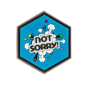 Sentinel Gear Not Sorry Hexagon Patch