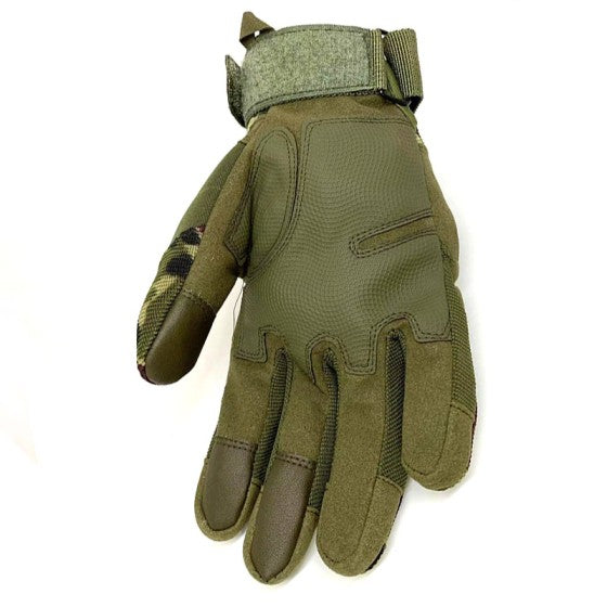 Skirmish Gloves Knuckle-Weave (Camo - M)