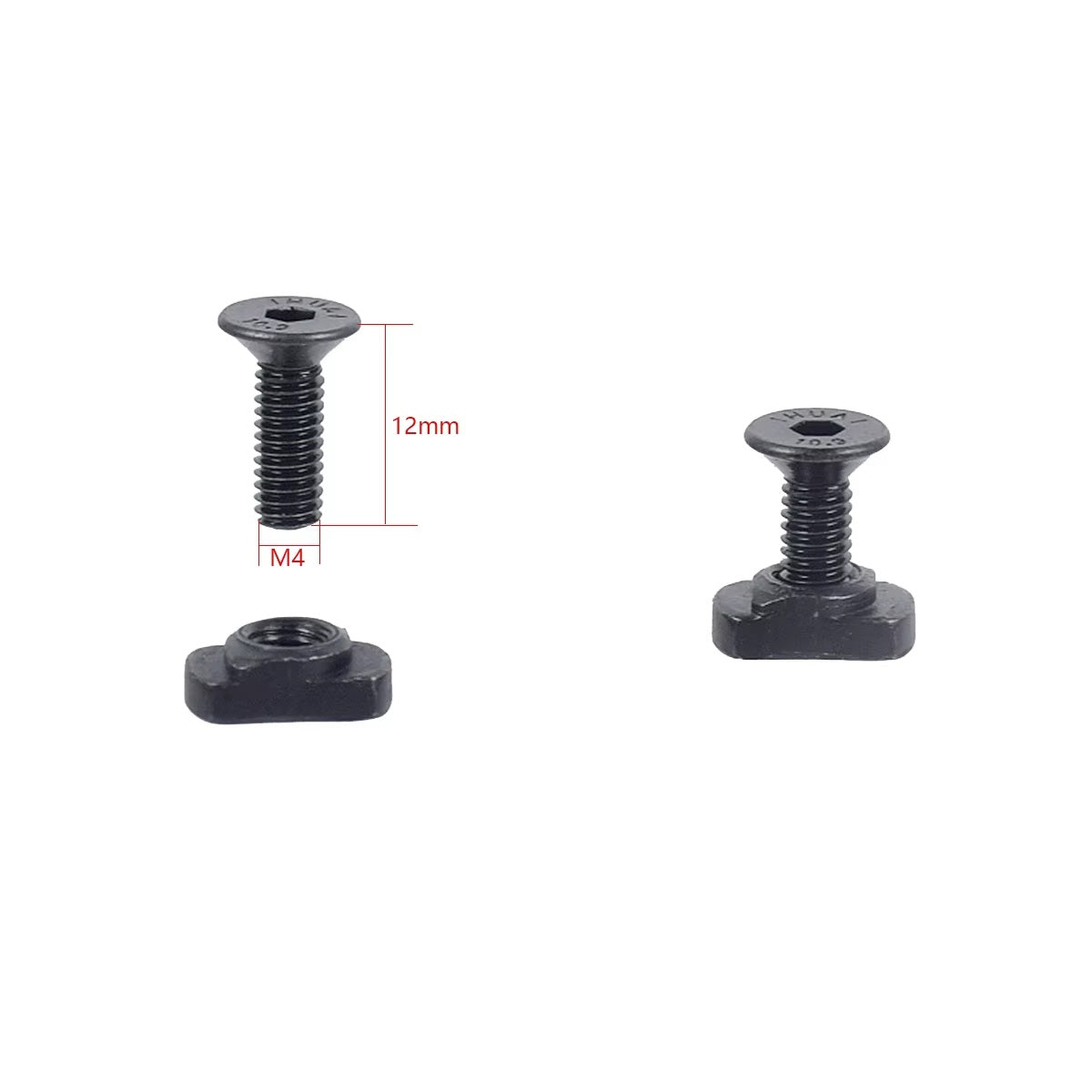 Replacement Bolts & Nuts For MLOK