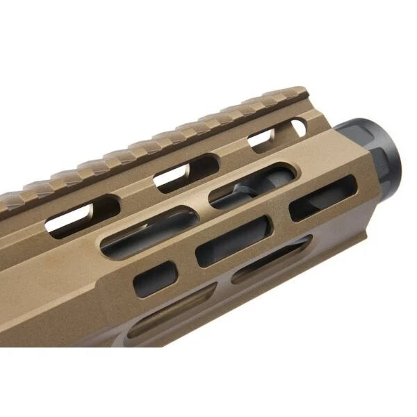 VFC AVALON CALIBUR II PDW AEG + 5 Valken SMAG's (w/ Built-In GATE ASTER + Maple Leaf Internals) - Tan