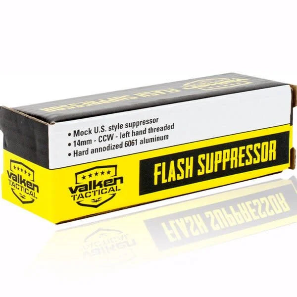 Valken Mock Suppressor- V Tactical Flash 14mm ccw