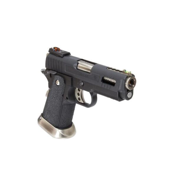 WE Hi-Capa 3.8 Velociraptor Pistol - Black