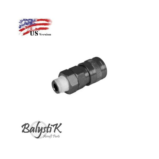 Balystik coupler with 1/8 NPT male thread US - black