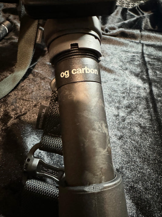 BUFFER TUBE FORGED CARBON