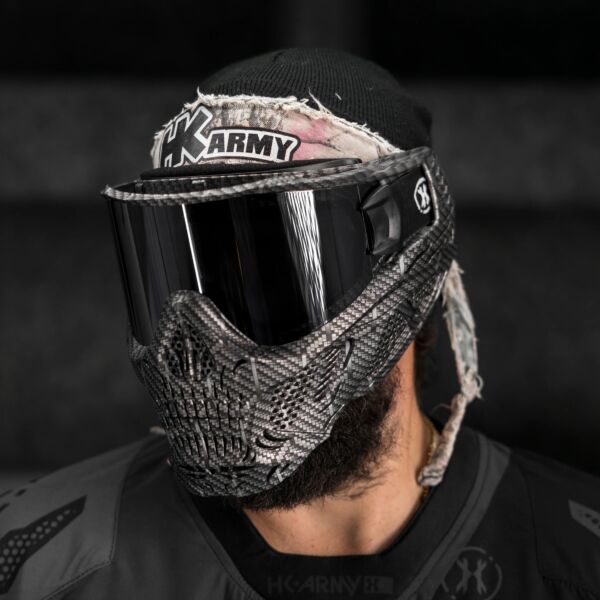 HK Army HSTL Skull Goggle - Machine Silver