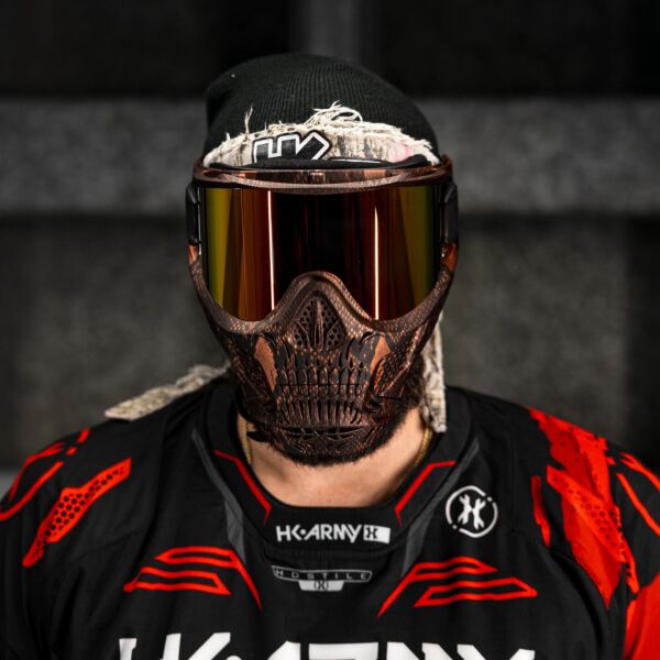 HK Army HSTL Skull Goggle - Snake Red