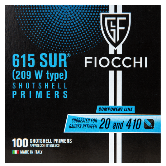 615-SUR PRIMERS 209 W-TYPE SHOTSHELL PRIMERS