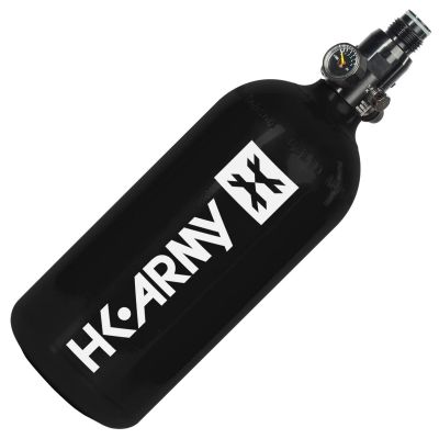 48ci 3K Aluminum HPA Tank w/ Regulator - Black