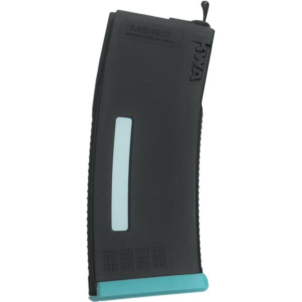 KWA MS120 Midcap Magazine Single Magazine - Black/Teal