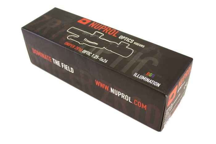 NUPROL OPTICS - 1.25-5X26 IR - BLACK