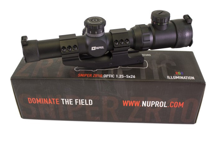 NUPROL OPTICS - 1.25-5X26 IR - BLACK