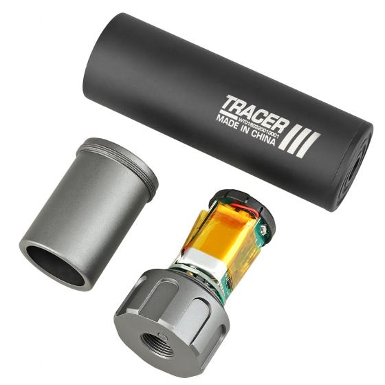 NUPROL TRACER UNIT 13.2CM5.2IN (14MM CCW, REMOVABLE BATTERY) - BLACK