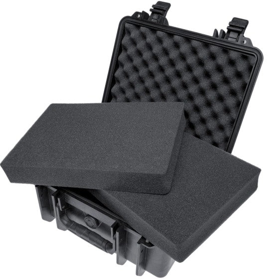 01258 Waterproof Hard Case inc P&P Foam | 35.7 x 29.3 x 19.3 cm (12.58l)