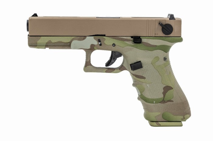 EU8 GBB PISTOL (HYDRO) (TAN|CAMO)