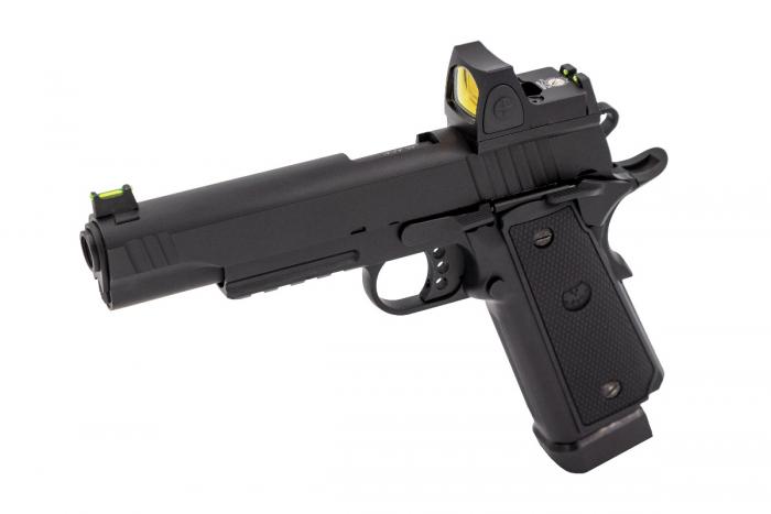 RAVEN HI-CAPA R14 RAILED BLACK + BDS