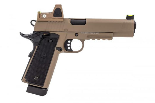 RAVEN HI-CAPA R14 RAILED COMPLETE TAN + TDS