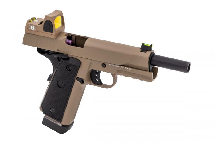 RAVEN HI-CAPA R14 RAILED COMPLETE TAN + TDS