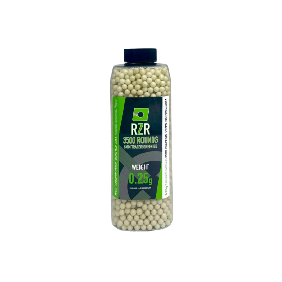 RZR TRACER GREEN 0.25G 3500RD